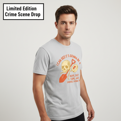 Rope, Tape & Shovel Day T-Shirt__benefit