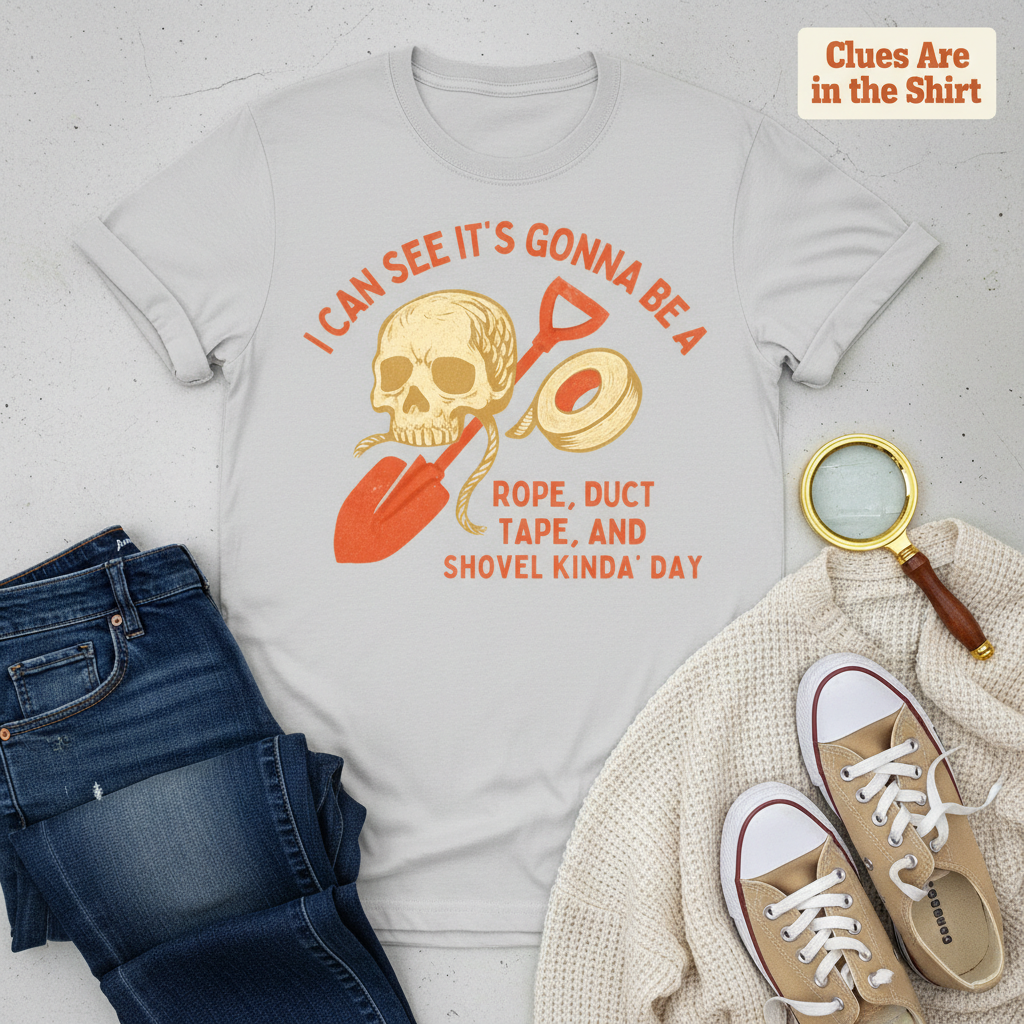 Rope, Tape & Shovel Day T-Shirt__pair