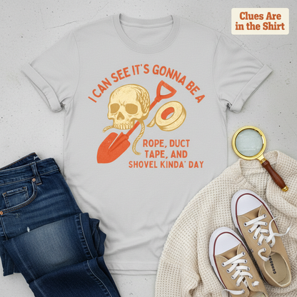 Rope, Tape & Shovel Day T-Shirt__pair