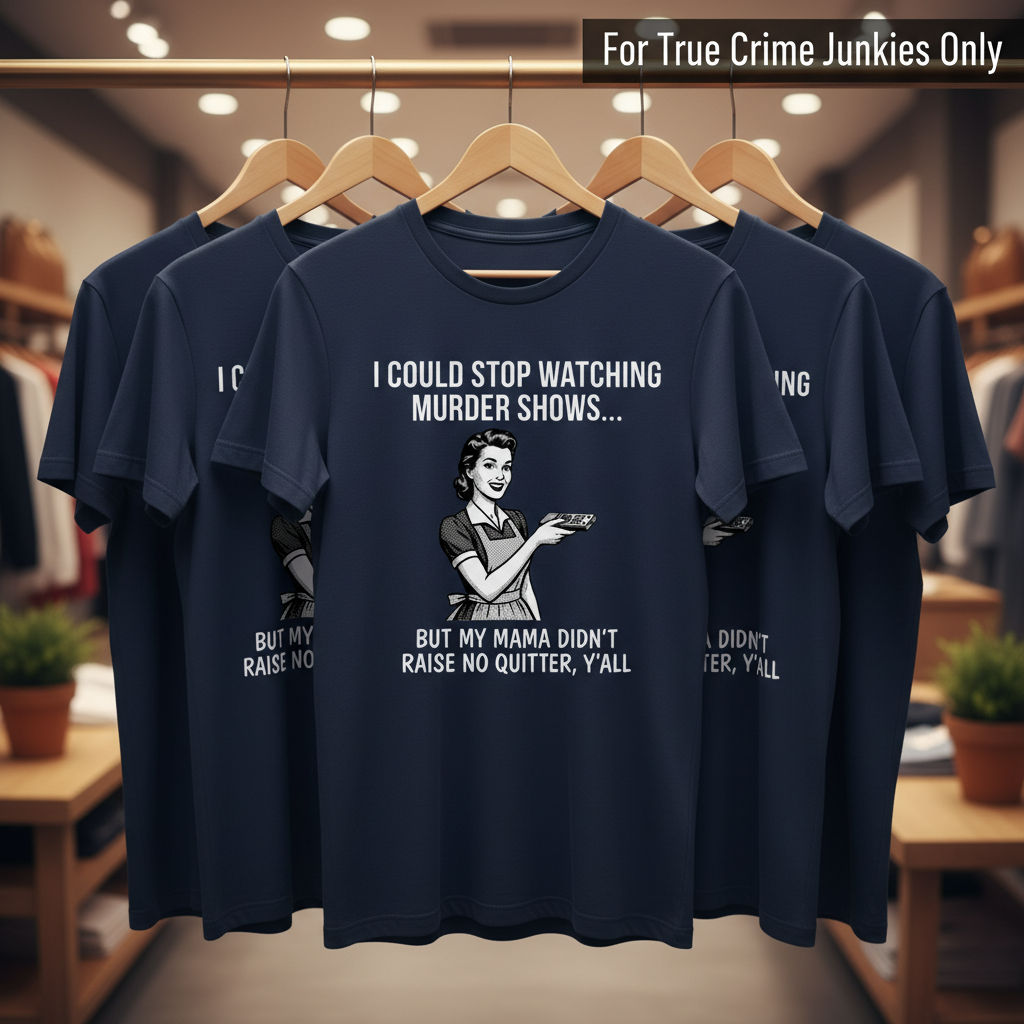 Mama Raised No Quitter T-Shirt_boutique_rack