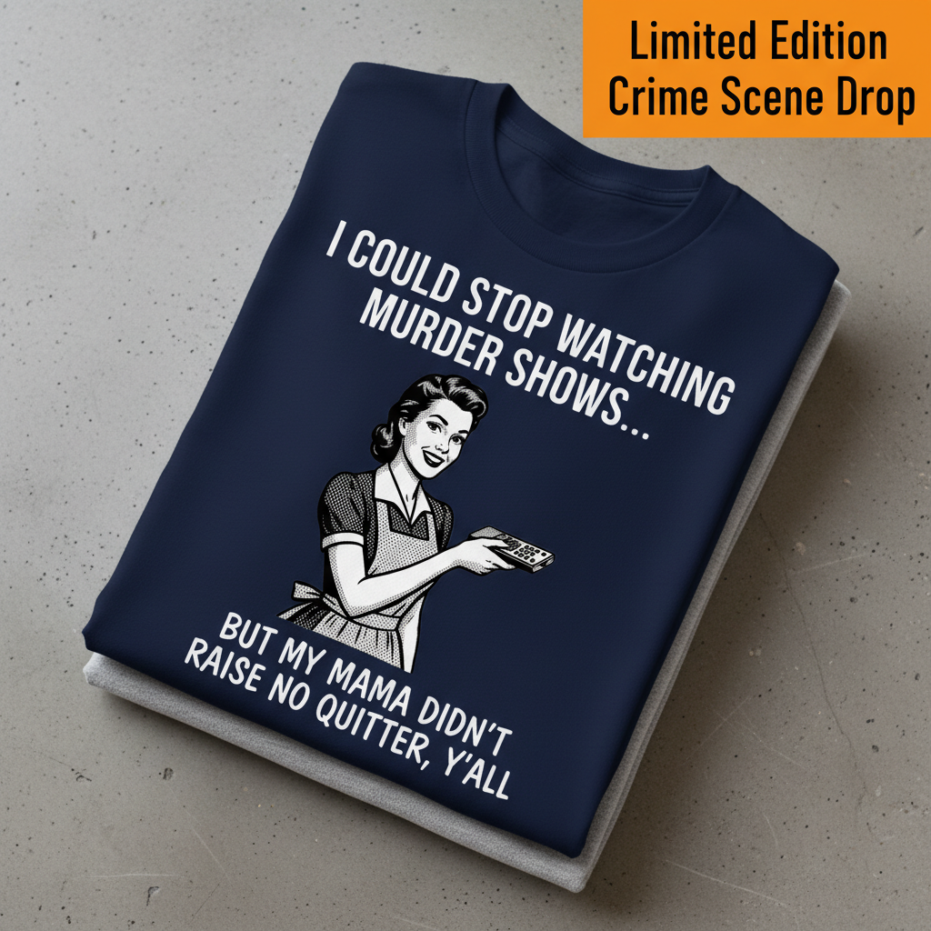 Mama Raised No Quitter T-Shirt_stacked_flatlay