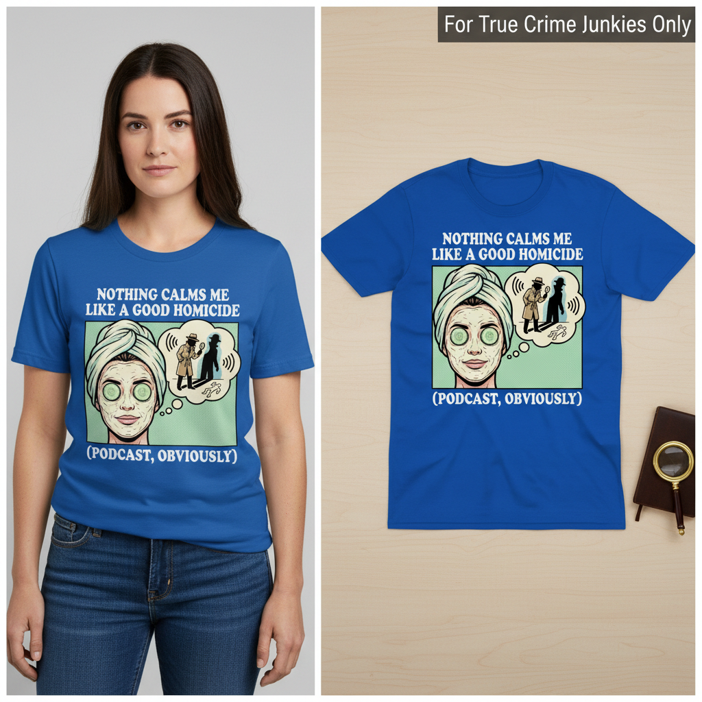 Good Homicide Vibes T-Shirt_model_flat