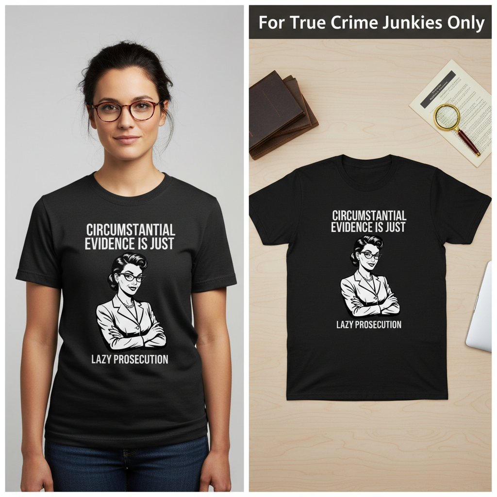 Lazy Prosecution T-Shirt_model_flat