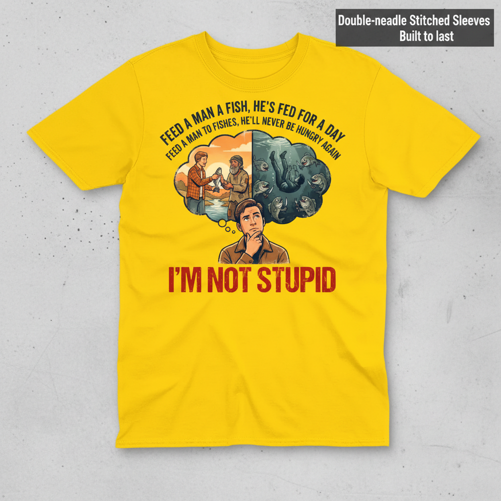 I'm Not Stupid T-Shirt_clean