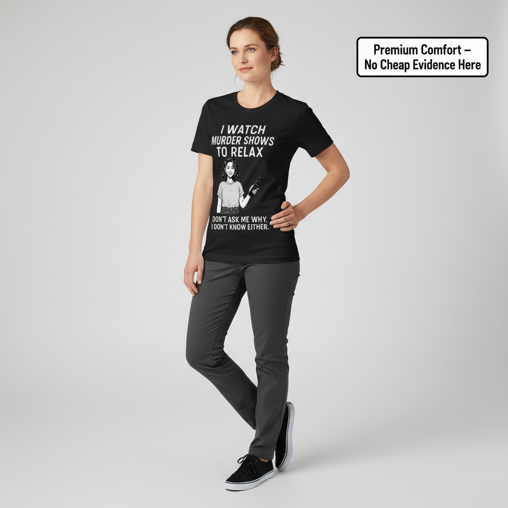 Murder Shows & Chill T-Shirt__benefit