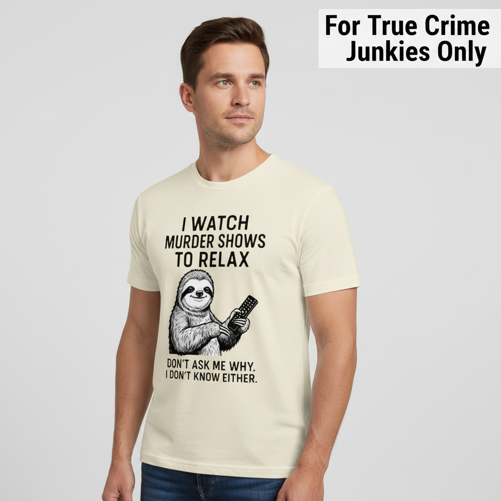 Murder Show Sloth T-Shirt__hero