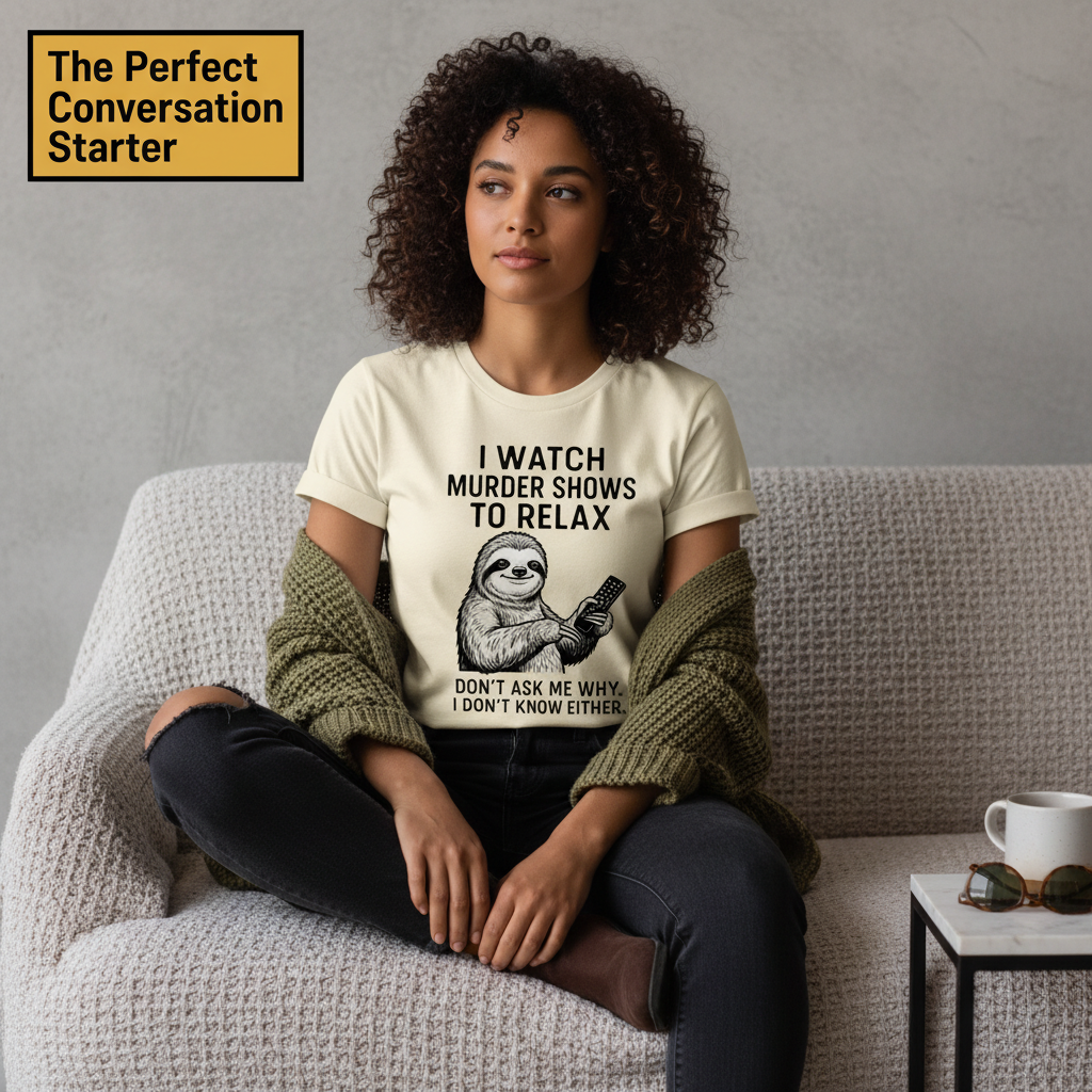 Murder Show Sloth T-Shirt__pair