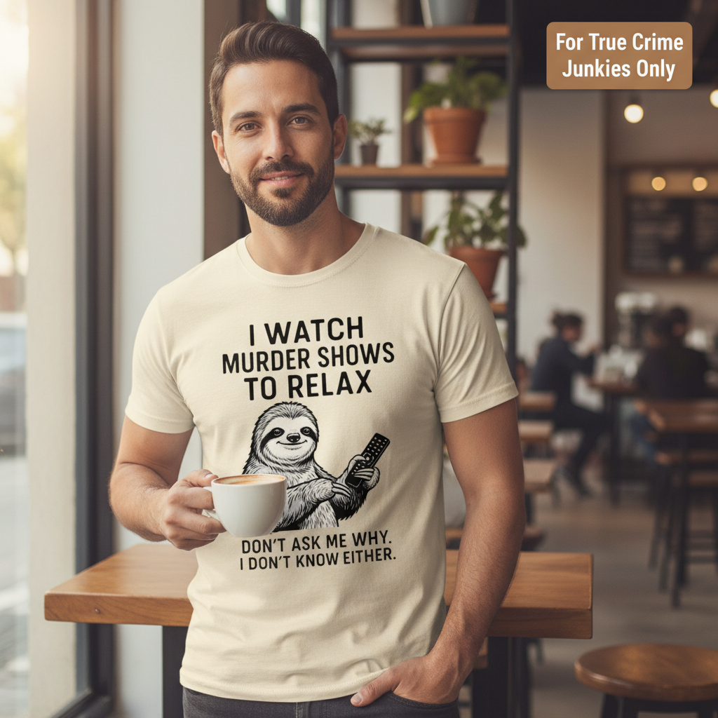 Murder Show Sloth T-Shirt__lifestyle