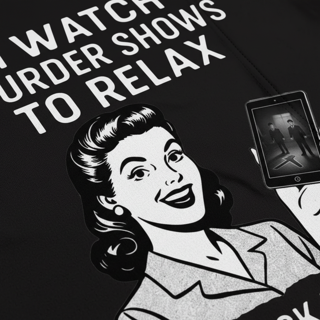 Murder Shows to Relax T-Shirt__detail