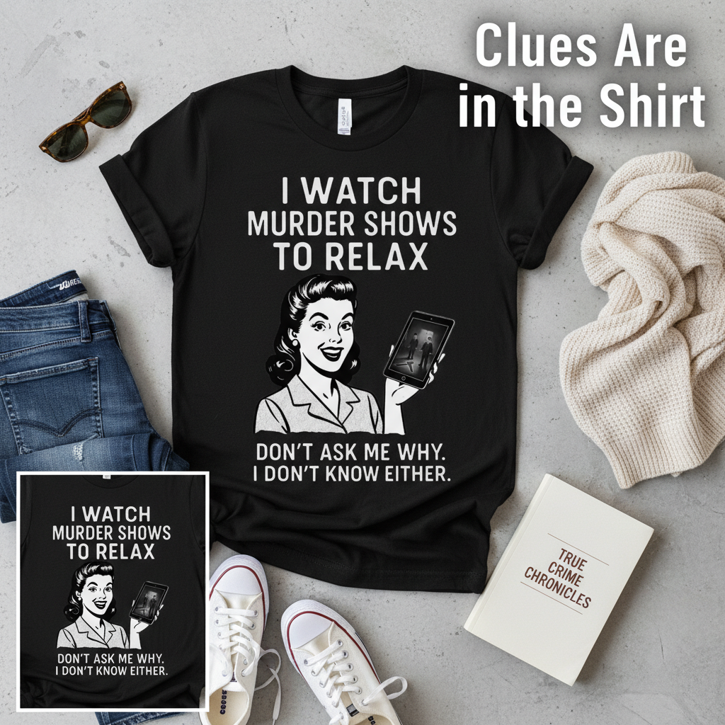 Murder Shows to Relax T-Shirt__pair