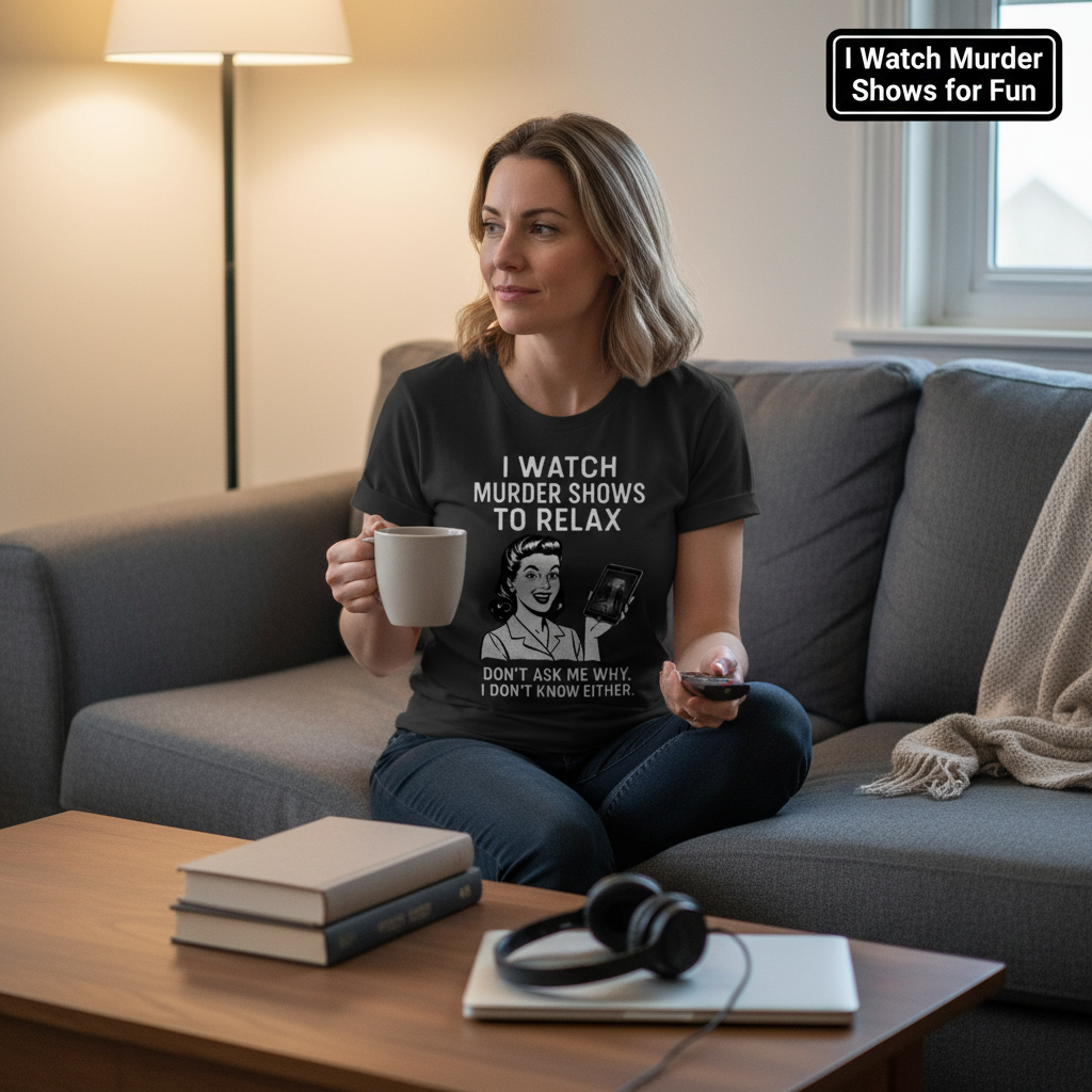 Murder Shows to Relax T-Shirt__use