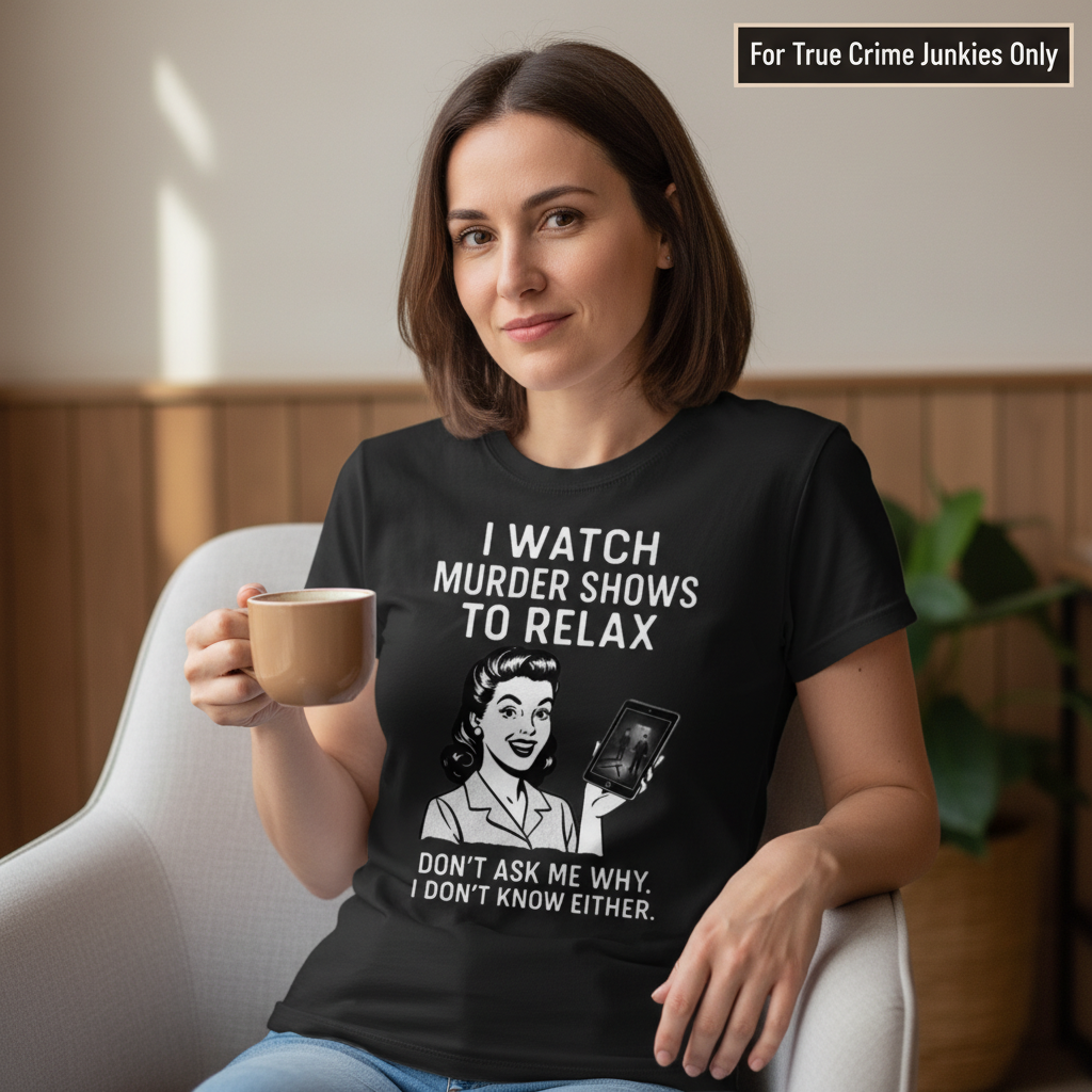 Murder Shows to Relax T-Shirt__lifestyle