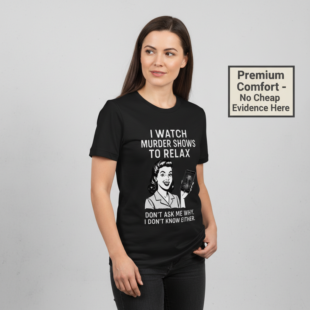 Murder Shows to Relax T-Shirt__benefit