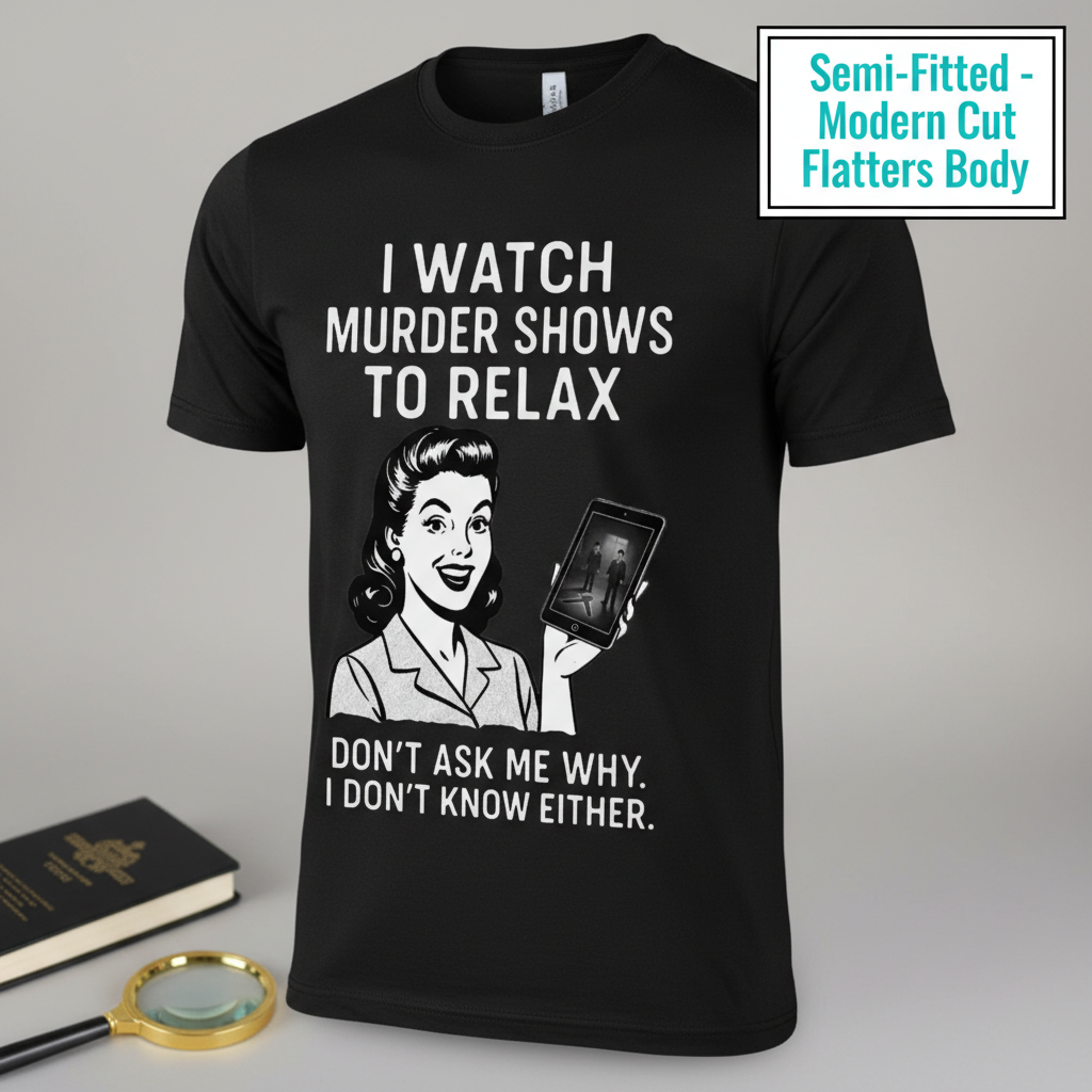 Murder Shows to Relax T-Shirt__space
