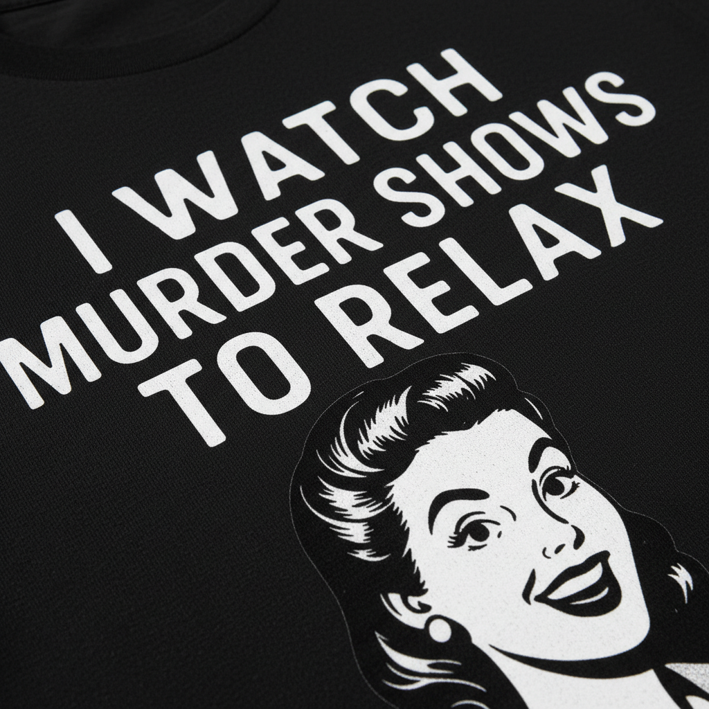 Murder Shows & Chill T-Shirt__detail