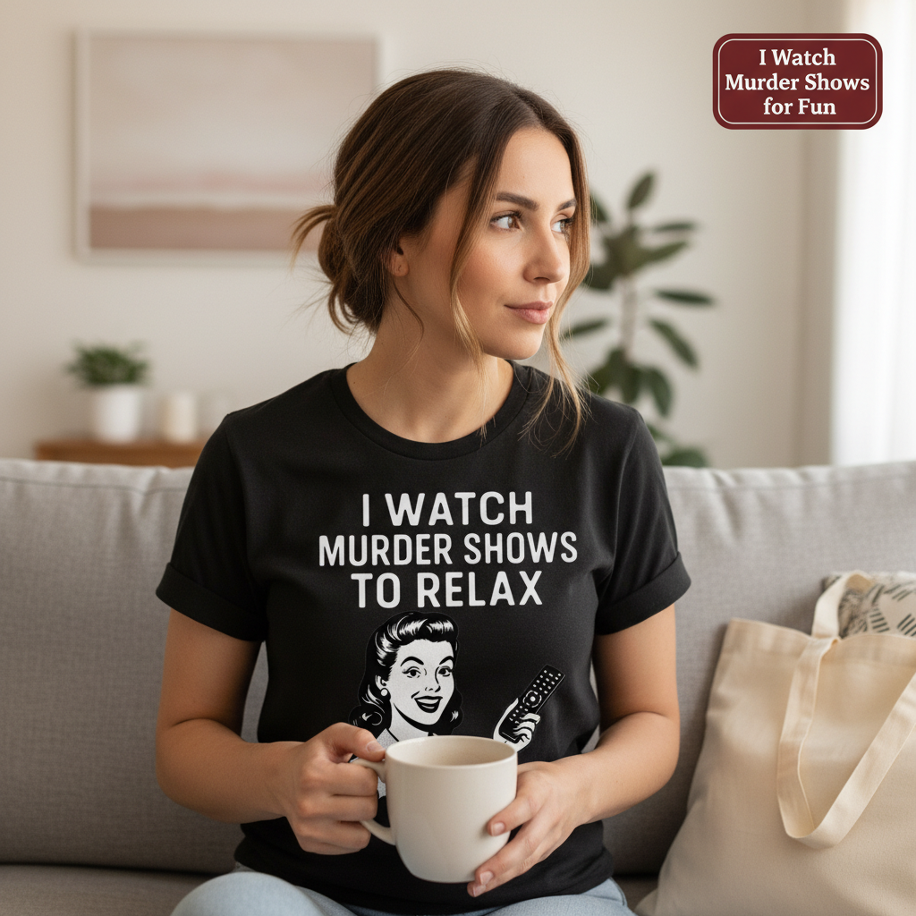Murder Shows & Chill T-Shirt__lifestyle