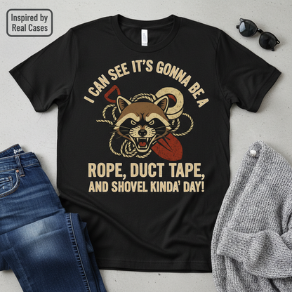 Rope, Duct Tape, & Shovel T-Shirt__pair