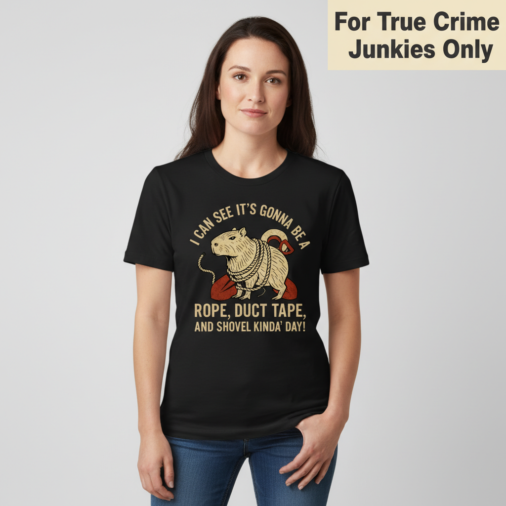 Rope, Duct Tape, and Shovel T-Shirt__hero