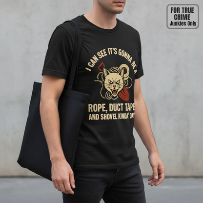 Rope, Duct Tape & Shovel T-Shirt__lifestyle