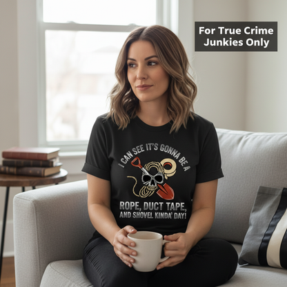 Rope Duct Tape Shovel T-Shirt__lifestyle