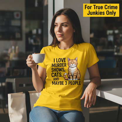 Murder Shows & Cats T-Shirt__lifestyle