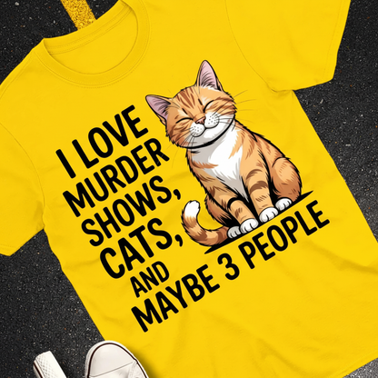 Murder Shows & Cats T-Shirt_extreme_za