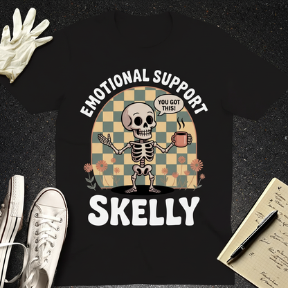 Emotional Support Skelly T-Shirt_extreme_za