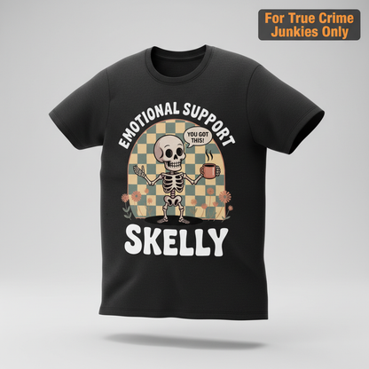Emotional Support Skelly T-Shirt_3d_float