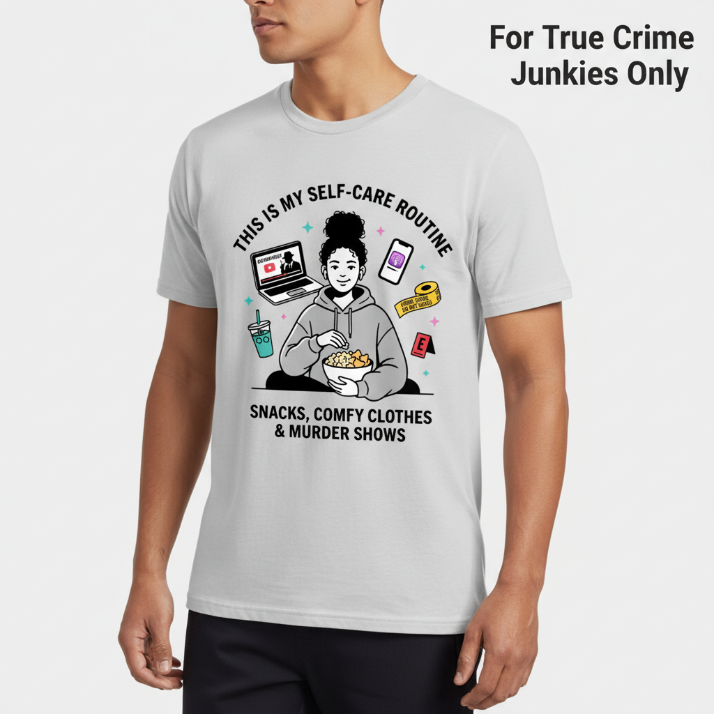 Self-Care & Murder Shows T-Shirt__hero