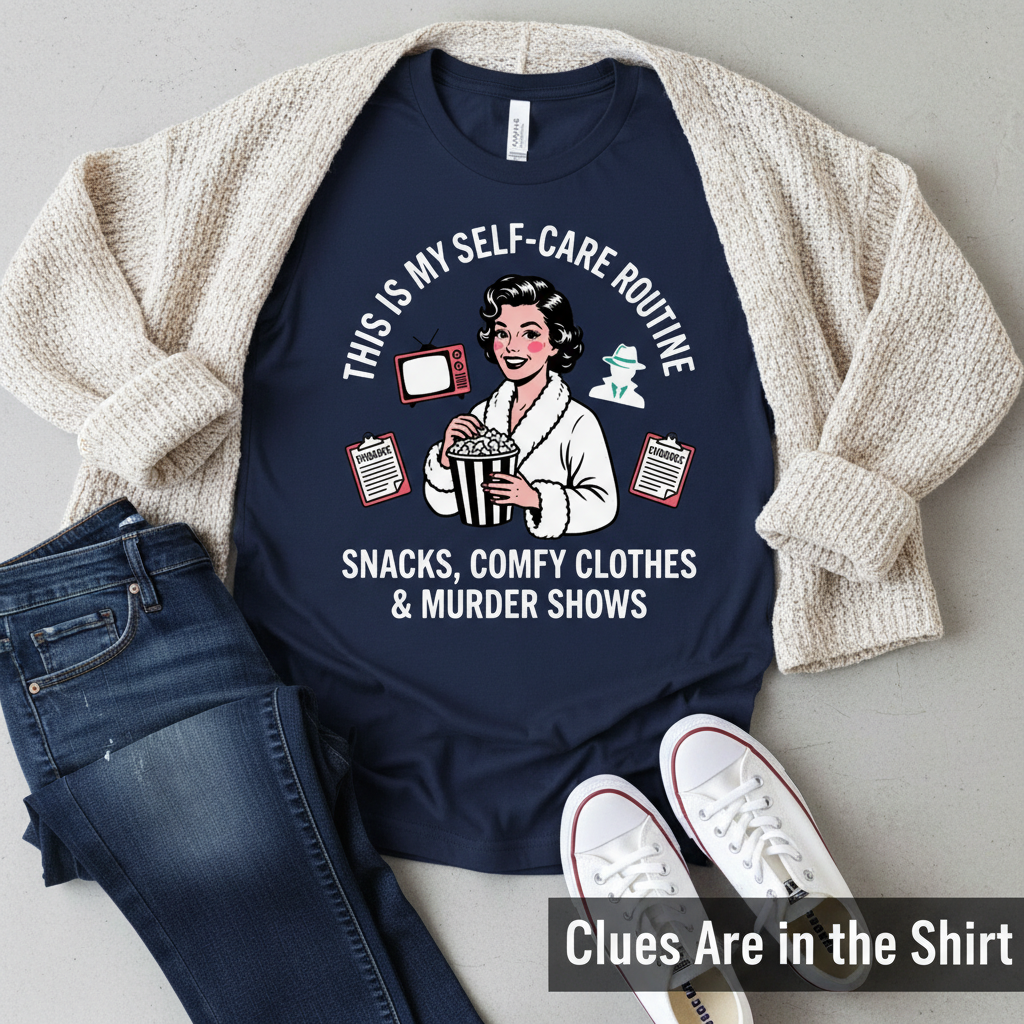 Murder Shows & Popcorn T-Shirt__pair