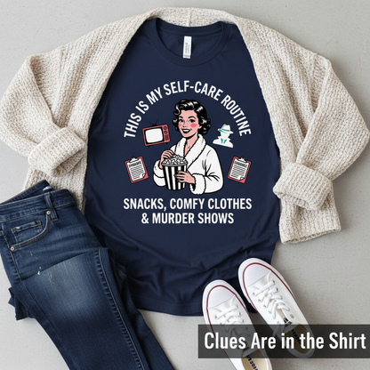 Murder Shows & Popcorn T-Shirt__pair