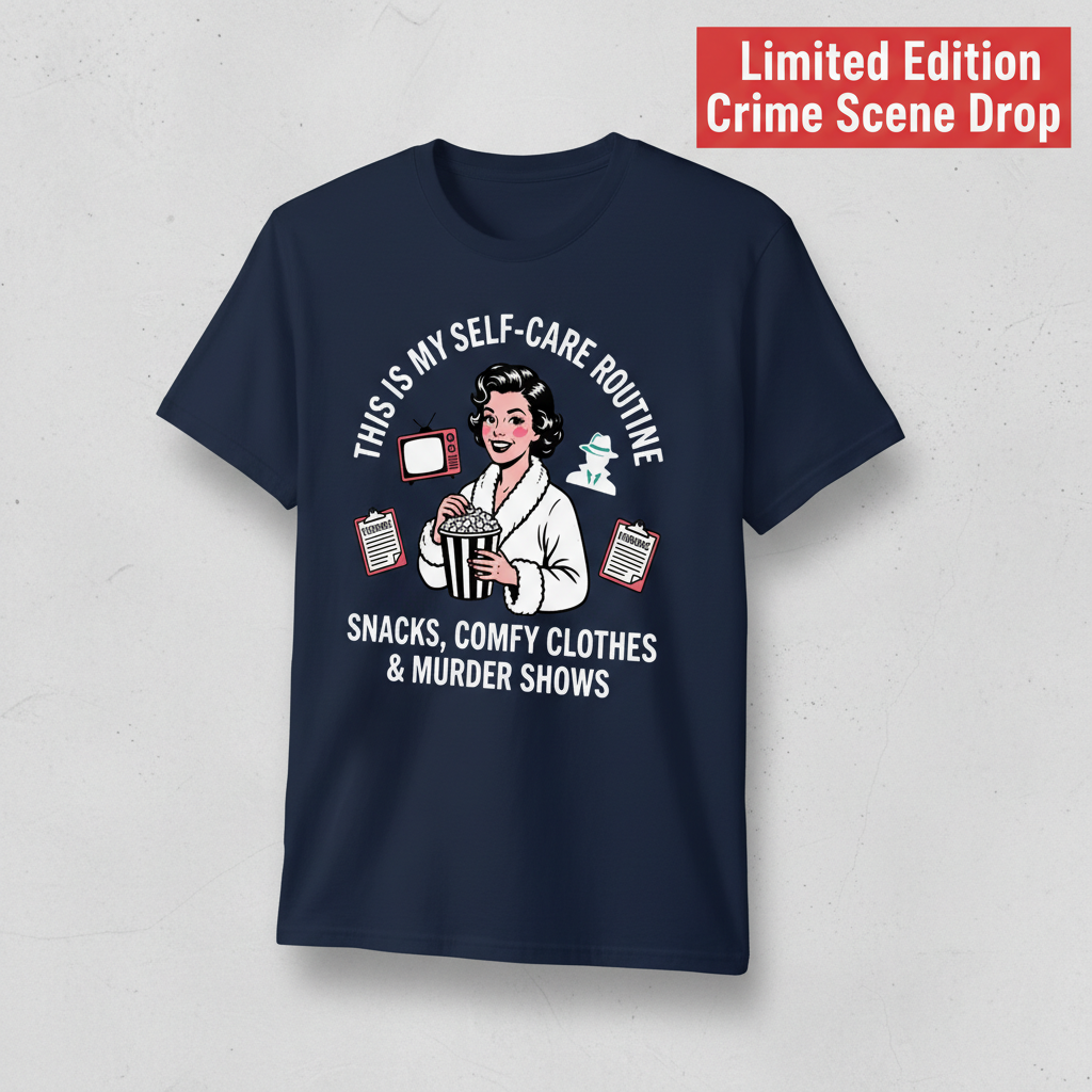 Murder Shows & Popcorn T-Shirt__space