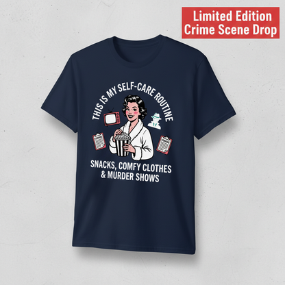 Murder Shows & Popcorn T-Shirt__space