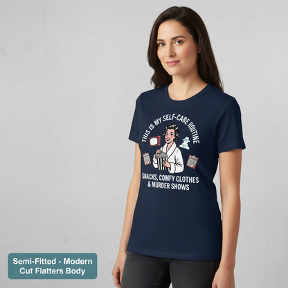 Murder Shows & Popcorn T-Shirt__benefit