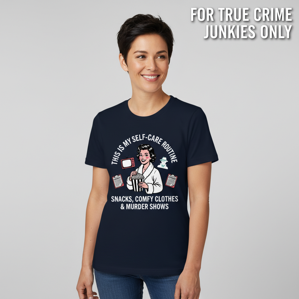 Murder Shows & Popcorn T-Shirt__hero