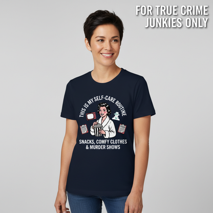 Murder Shows & Popcorn T-Shirt__hero