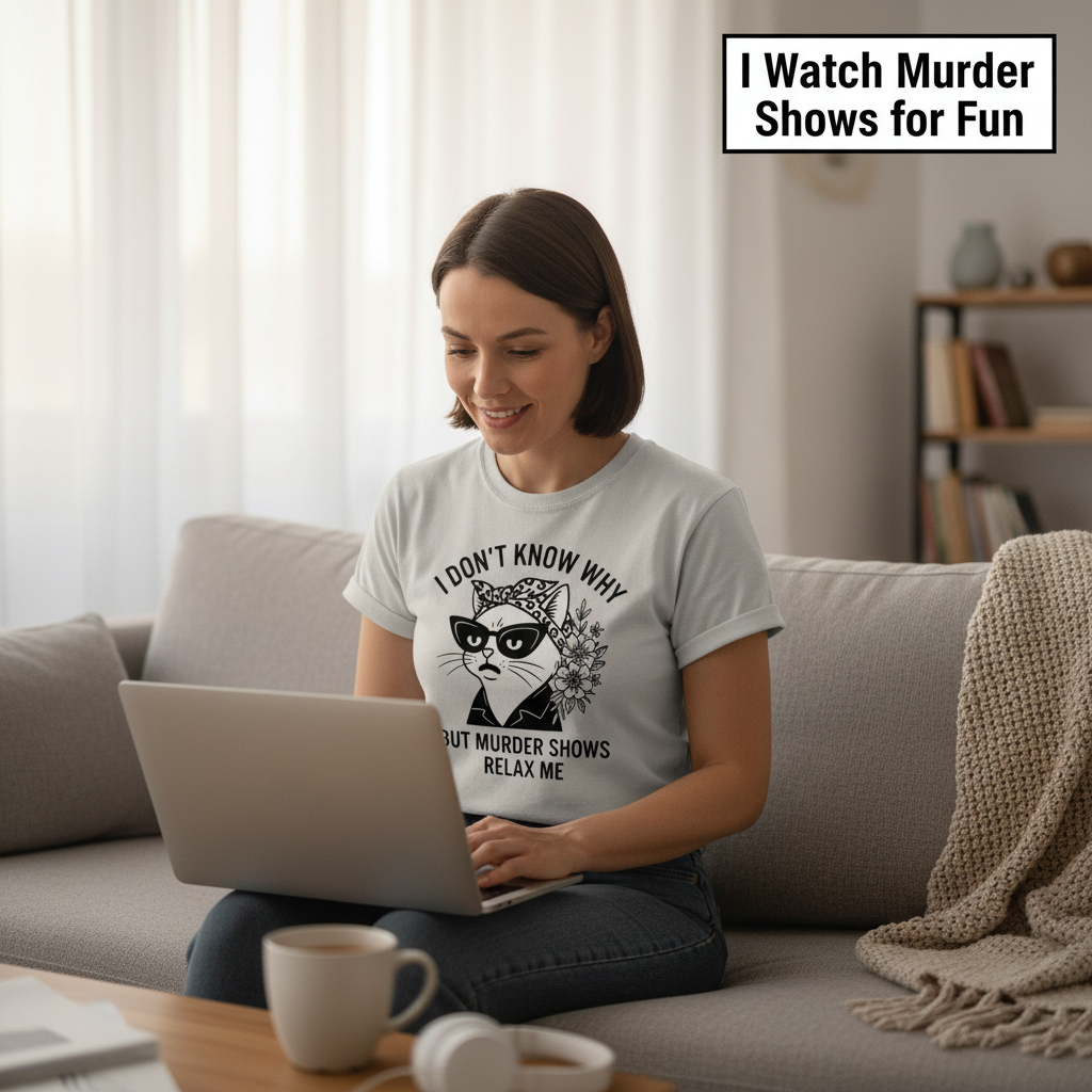 Murder Shows Relax Me T-Shirt__use