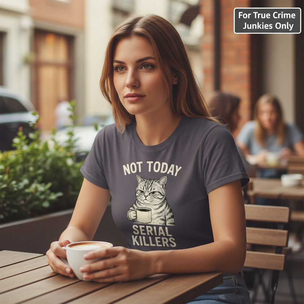 Not Today Serial Killers T-Shirt__lifestyle