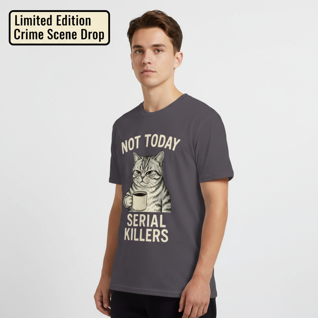 Not Today Serial Killers T-Shirt__benefit