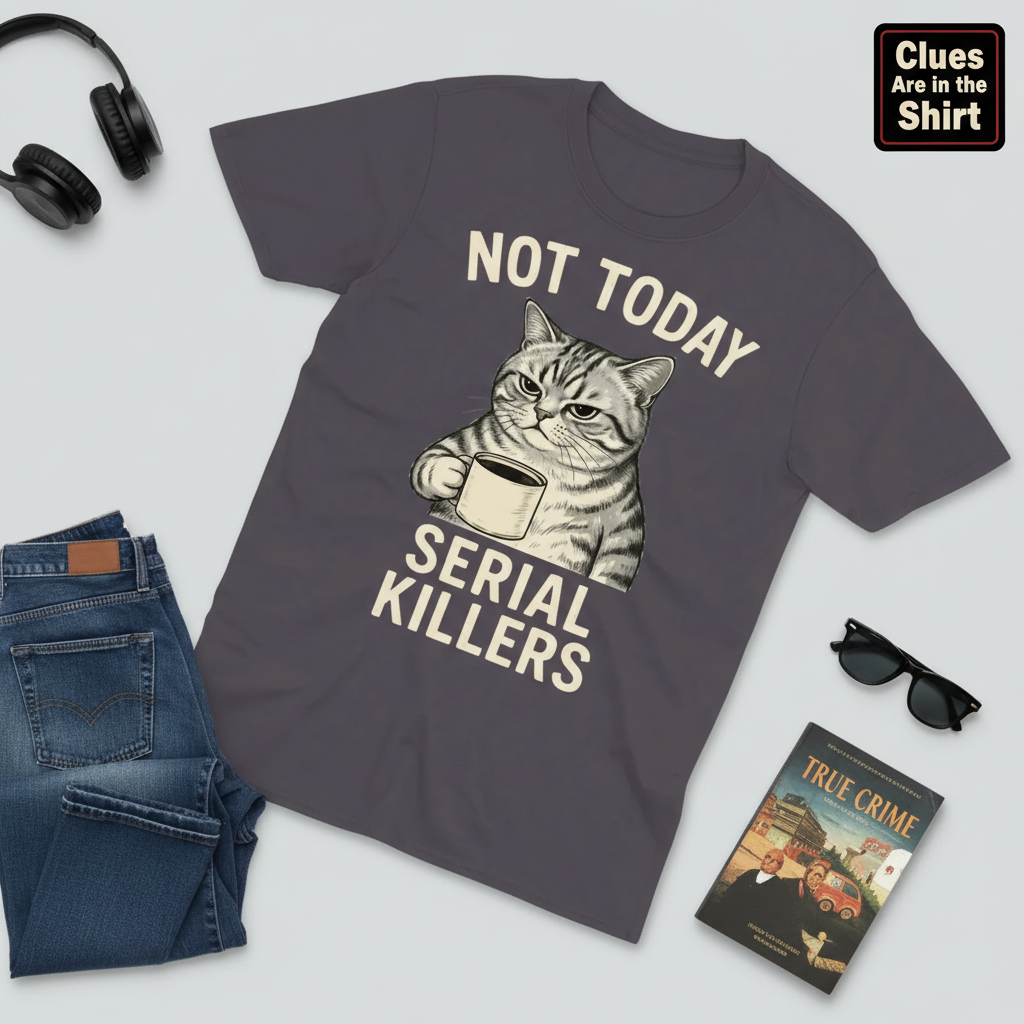 Not Today Serial Killers T-Shirt__pair