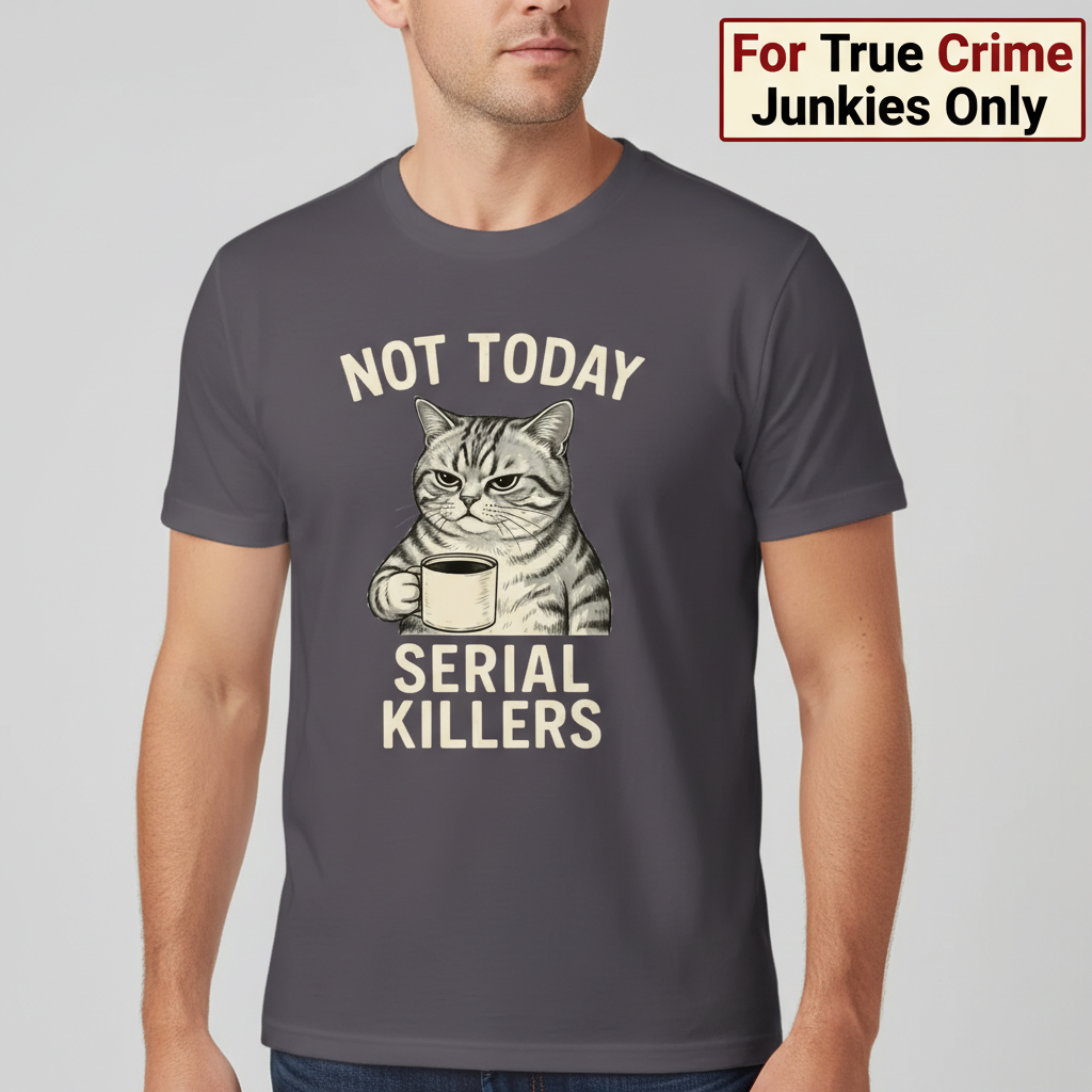 Not Today Serial Killers T-Shirt__hero