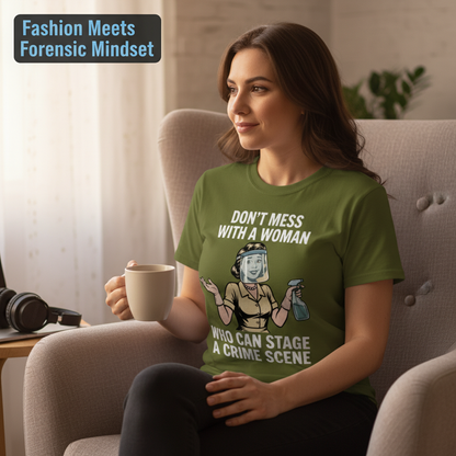 Crime Scene Queen T-Shirt__use