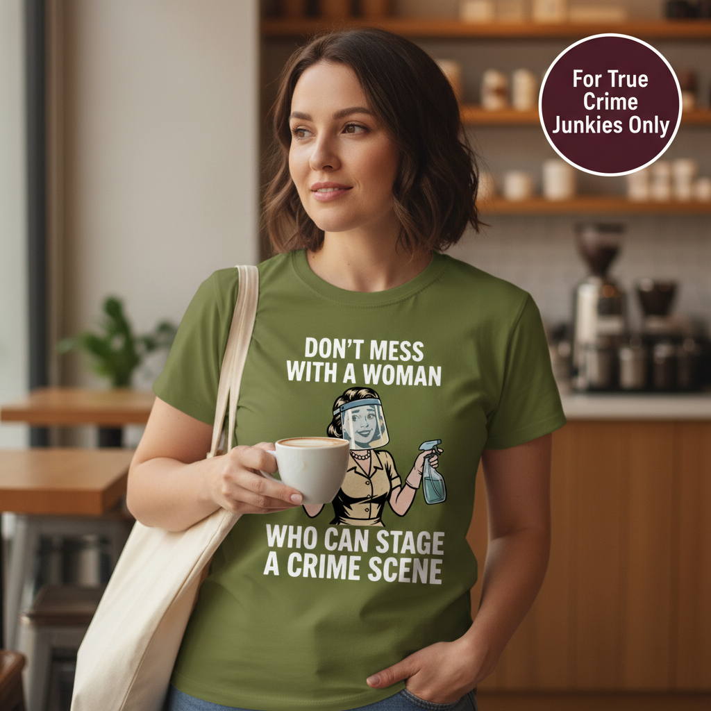 Crime Scene Queen T-Shirt__lifestyle