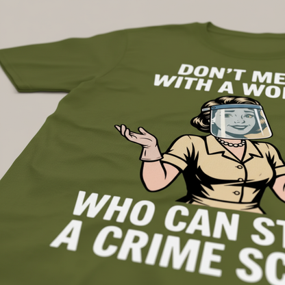 Crime Scene Queen T-Shirt__detail