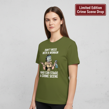 Crime Scene Queen T-Shirt__space