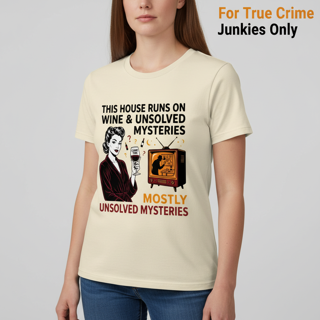 Wine & Mysteries T-Shirt__hero
