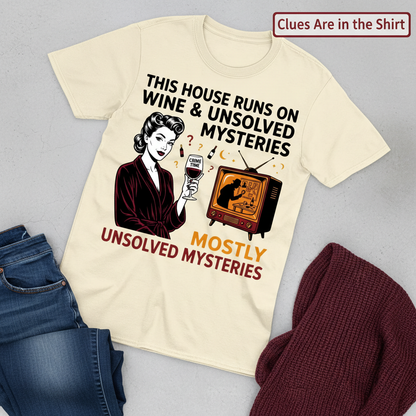 Wine & Mysteries T-Shirt__pair