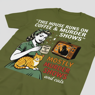 Coffee & Murder Shows T-Shirt__detail