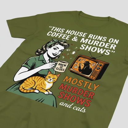 Coffee & Murder Shows T-Shirt__detail