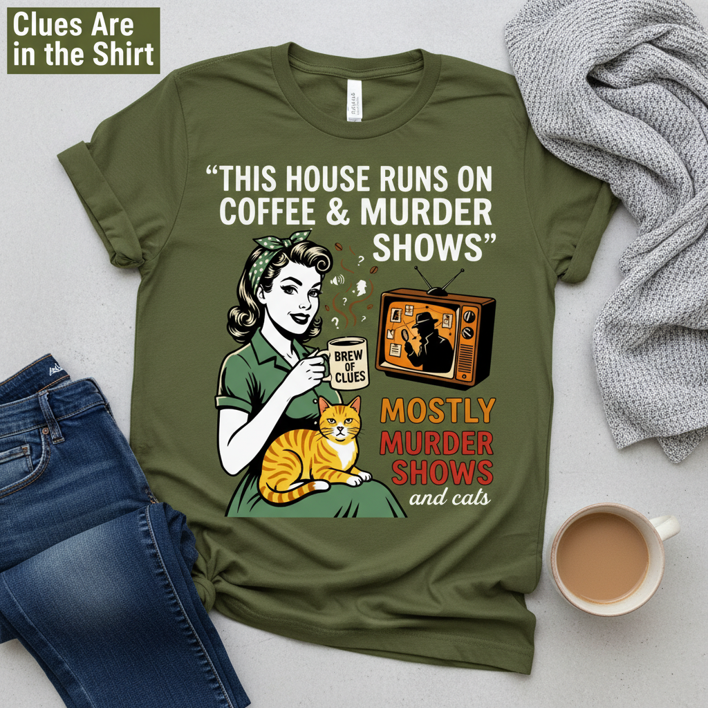 Coffee & Murder Shows T-Shirt__pair